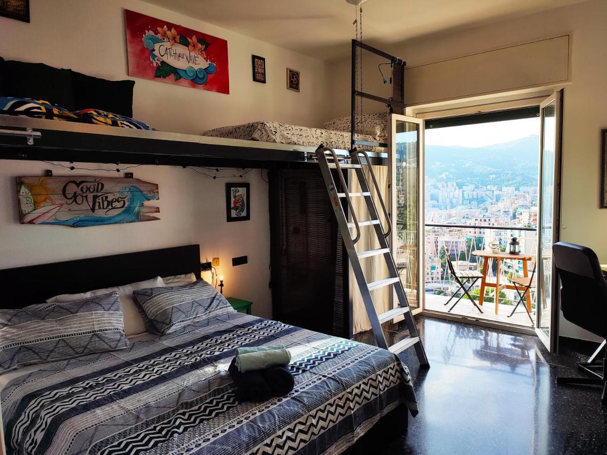 Donny Dude Panorama Lägenhet Genua Exteriör bild